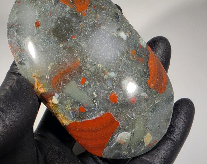 African Bloodstone Palm Stone
