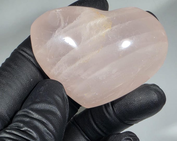 Rose Quartz Heart Stone
