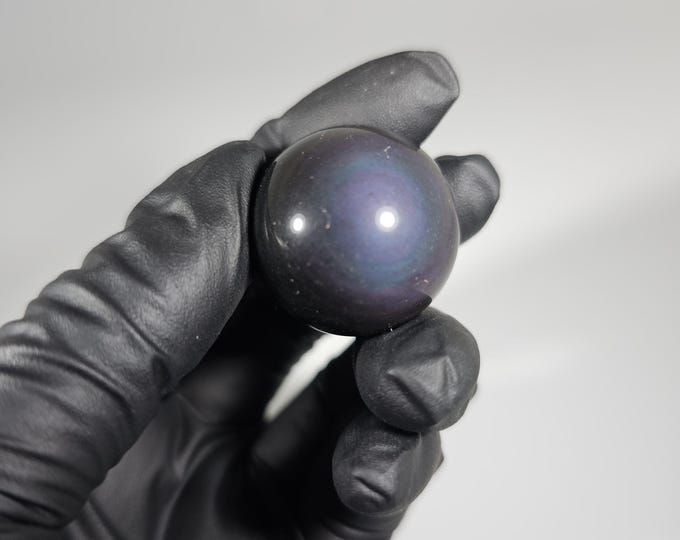 24mm Rainbow Obsidian Sphere