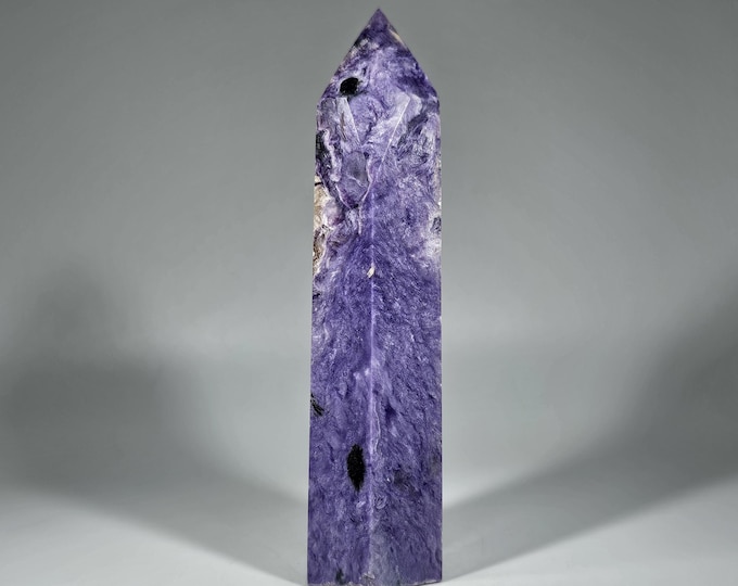 Charoite Tower 4.1" *Imperfect