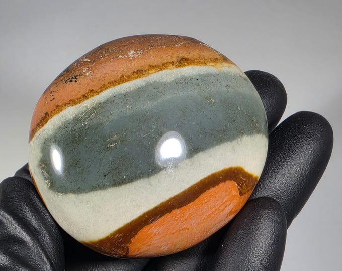 Polychrome Jasper Palm Stone