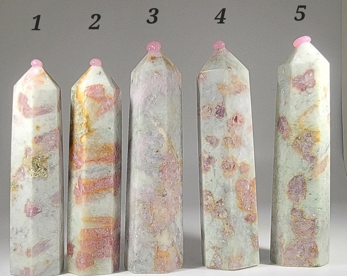 Your Choice Pink Tourmaline Tower