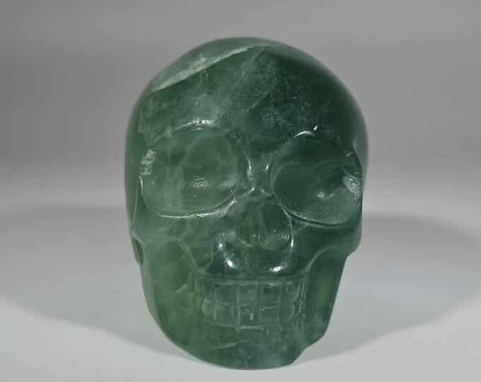 2.5" Fluorite Skull Carving *Imperfect