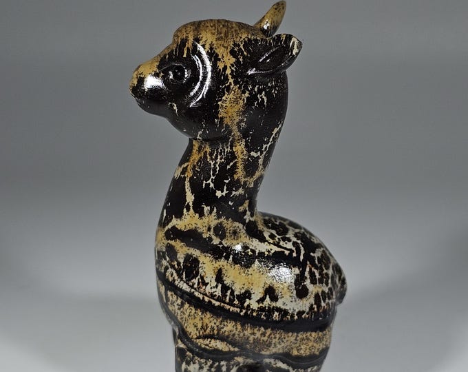 Picture Jasper Llama Carving