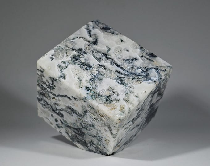 2.2" Moss Agate Cube