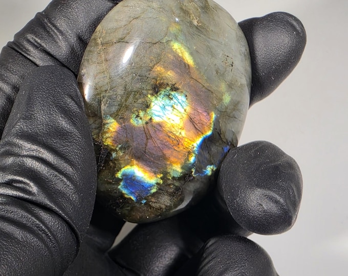Labradorite Palm Stone