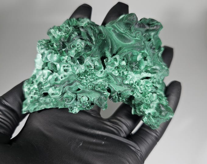 Silk Malachite Raw