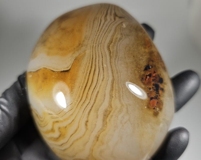 Sardonyx Palm Stone