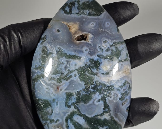 Moss Agate Freeform/Flame