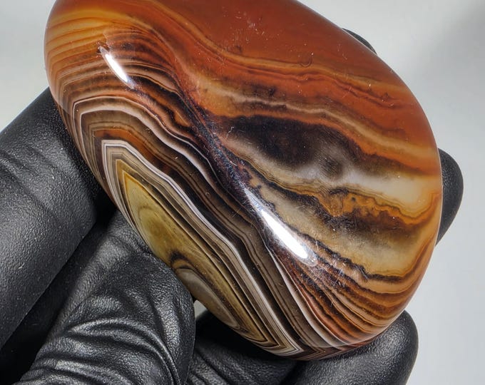 Sardonyx Palm Stone *Imperfect