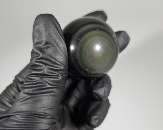 33mm Rainbow Obsidian Sphere