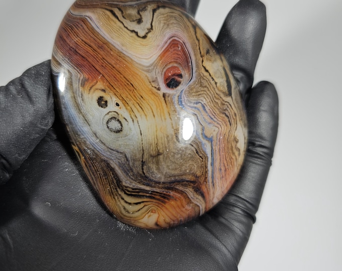 Sardonyx Palm Stone
