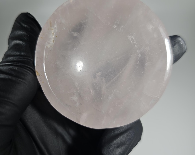 Rose Quartz Bowl Sphere Holder