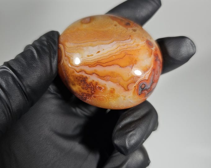 Sardonyx Palm Stone