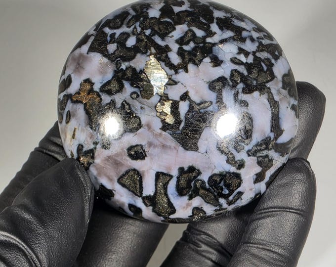 Indigo Gabbro Palm Stone