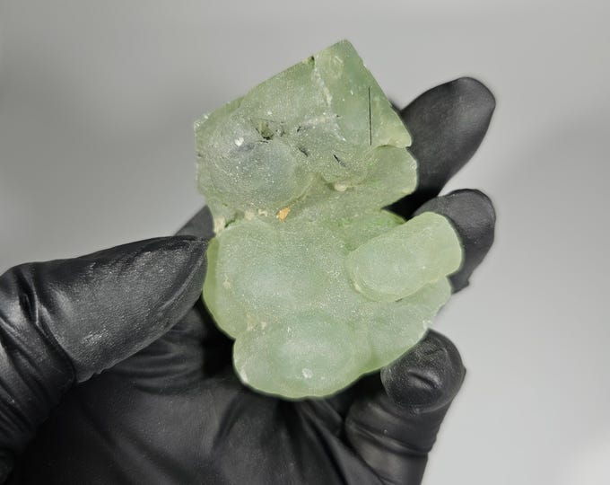 Prehnite with Epidote Freeform
