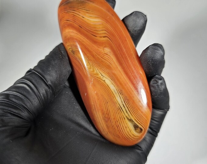 Sardonyx Palm Stone