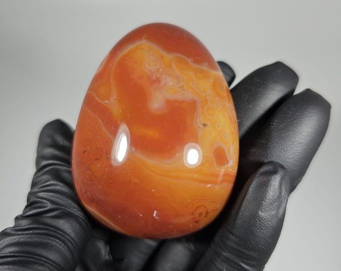 Sardonyx Palm Stone
