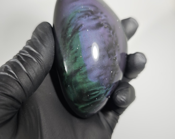Rainbow Obsidian Palm Stone *Imperfect