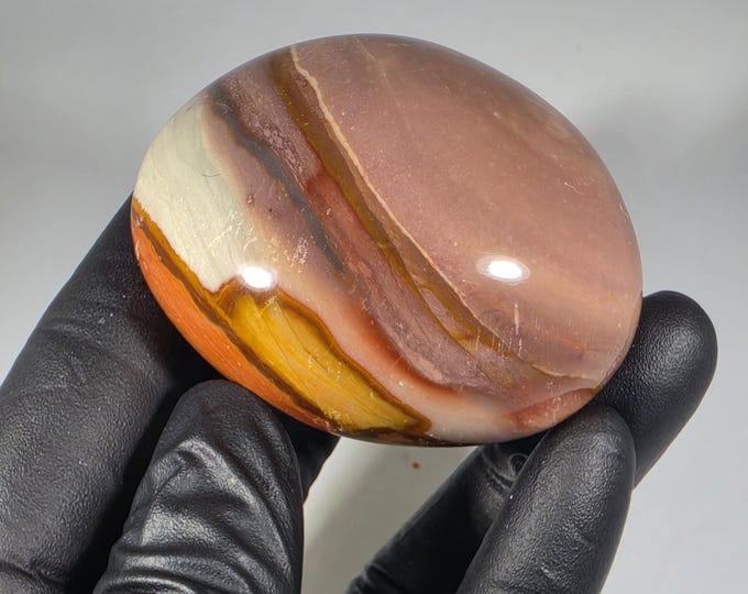 Polychrome Jasper Palm Stone