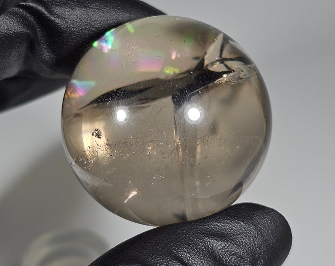 28mm Smoky Quartz Sphere