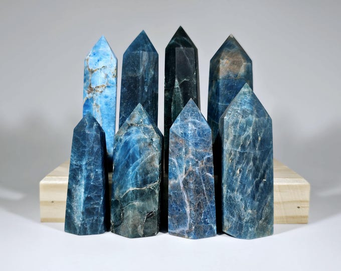 Your Choice Blue Apatite Tower *Imperfect