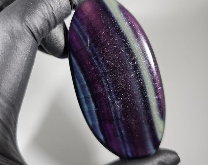 Fluorite Palm Stone