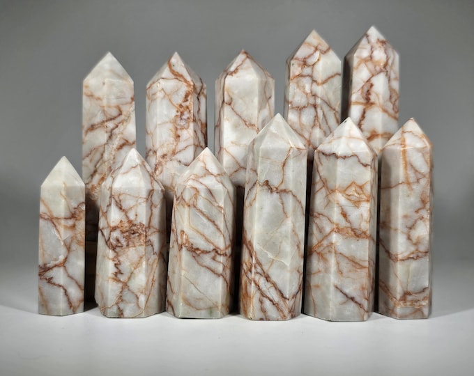 You Choose Red Vein Jasper Tower