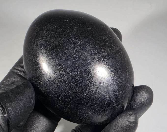 Black Tourmaline Palm Stone