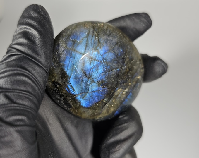 Labradorite Palm Stone *Imperfect