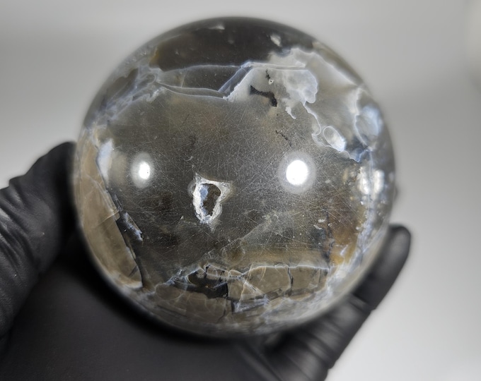 72mm Volcano Agate Sphere