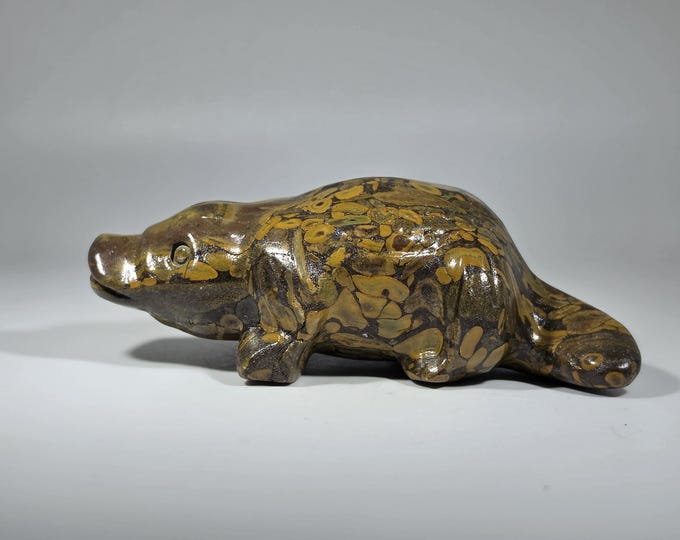 Ajooba Jasper Platypus Carving