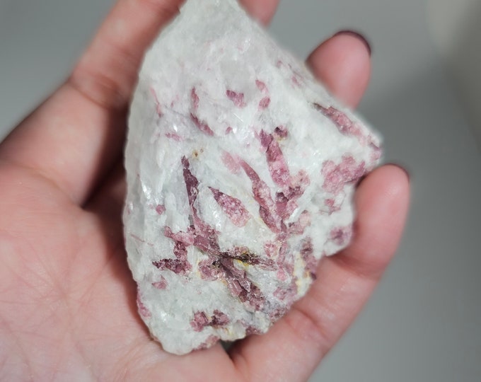 Raw Pink Tourmaline Specimen