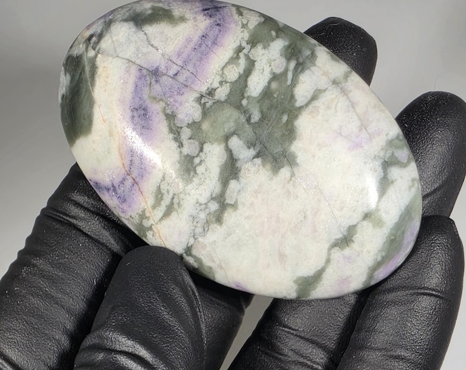 Peace Jasper Palm Stone