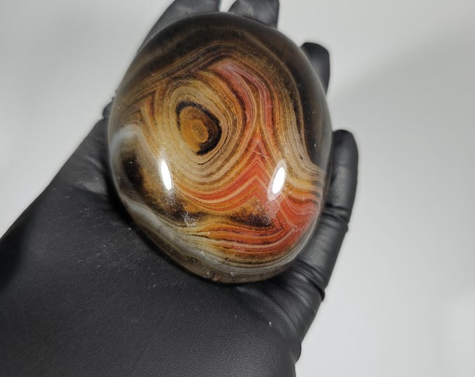 Sardonyx Palm Stone