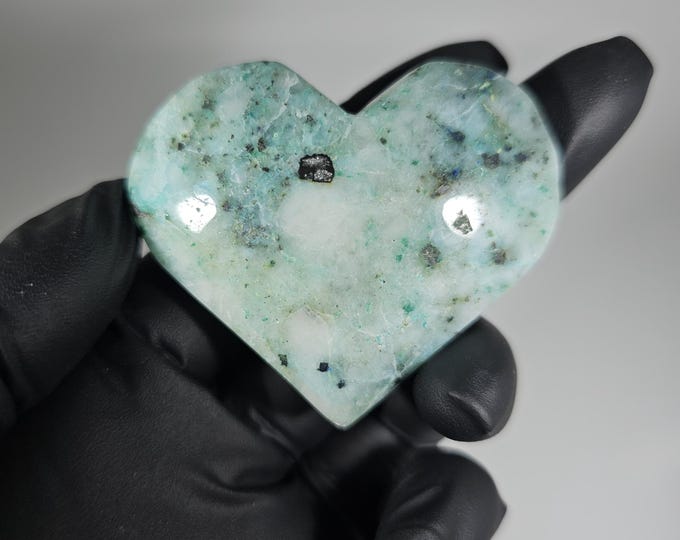Phoenix Stone Heart Palm Stone