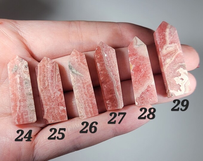 Your Choice Mini Rhodochrosite Tower