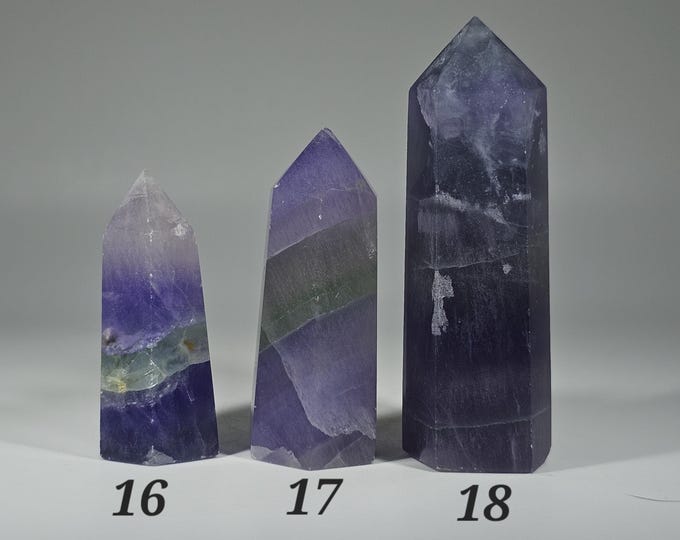 You Choose Purple Fluorite Tower *Imperfect