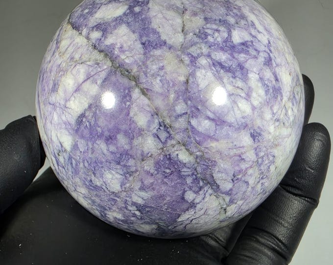 74mm Purple Opal Sphere