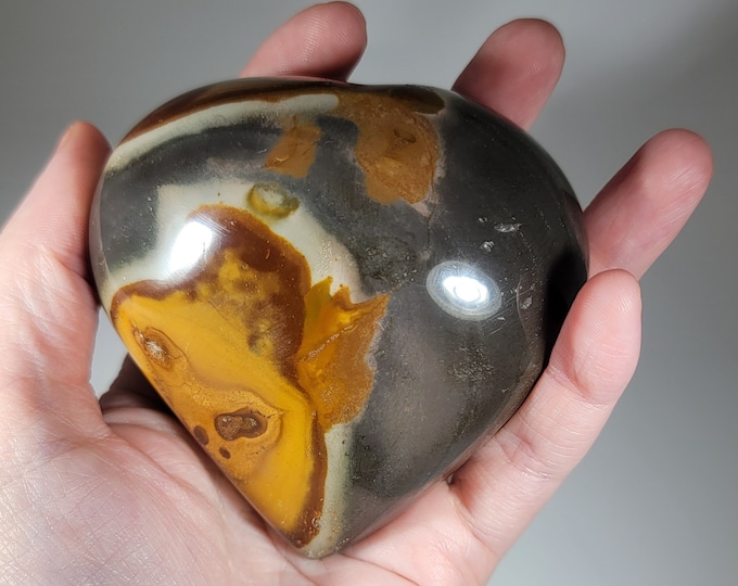 Polychrome Jasper Heart