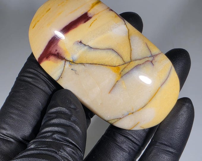 Mookaite Palm Stone