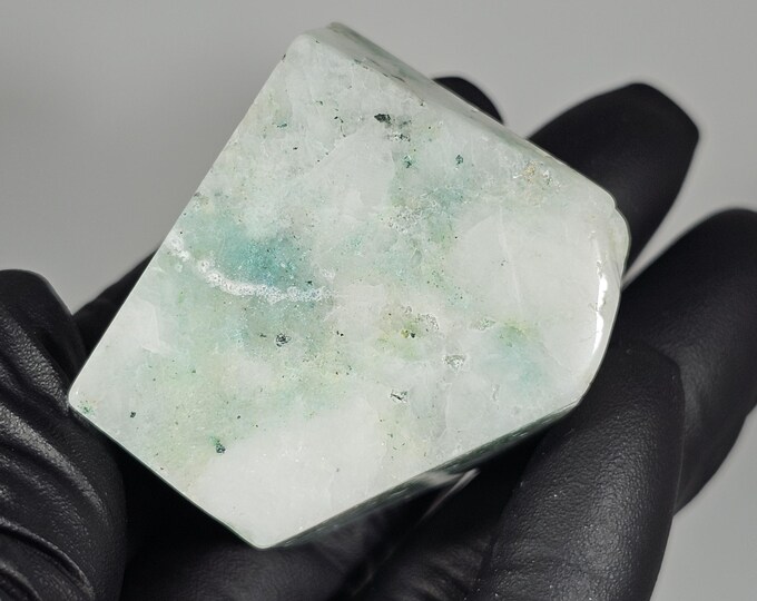 Phoenix Stone Freeform Chrysocolla in Quartz