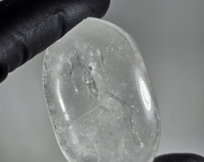 Clear Quartz Palm Stone