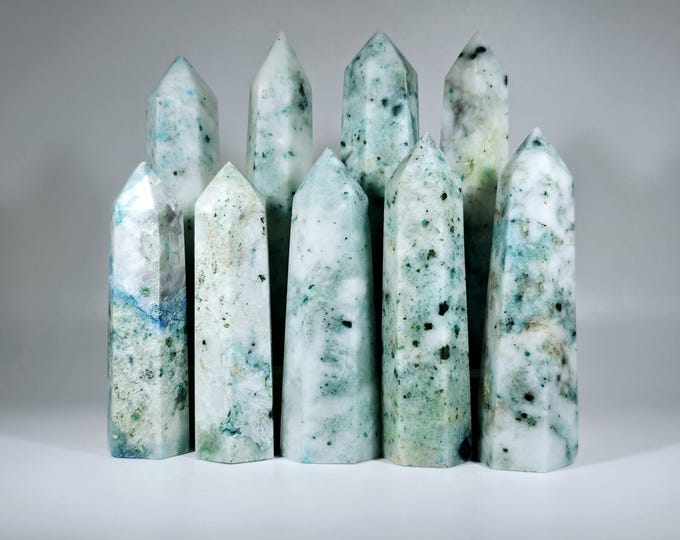 You Choose Phoenix Tower Chrysocolla in Quartz