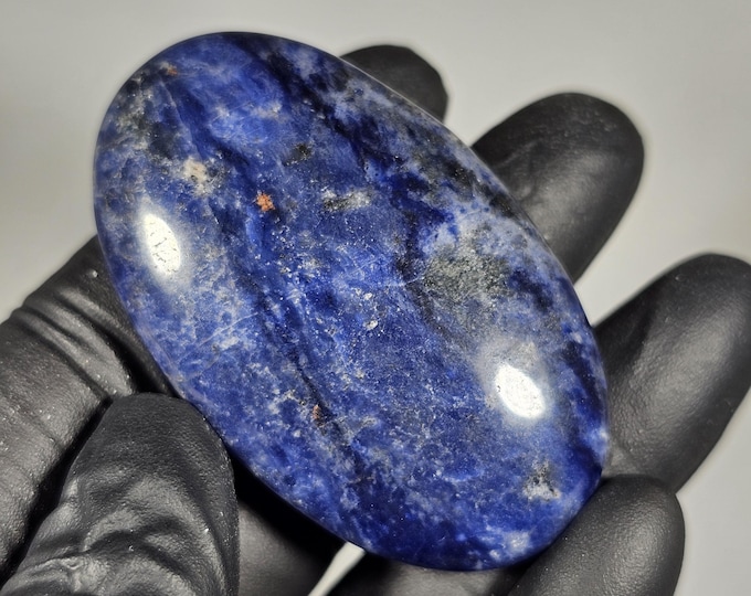 Sodalite Palm Stone