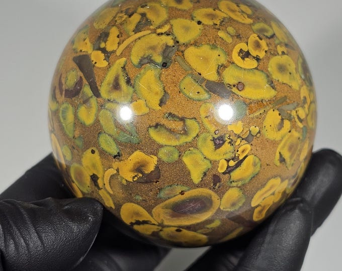 58mm Ajooba Jasper Sphere Fruit Jasper