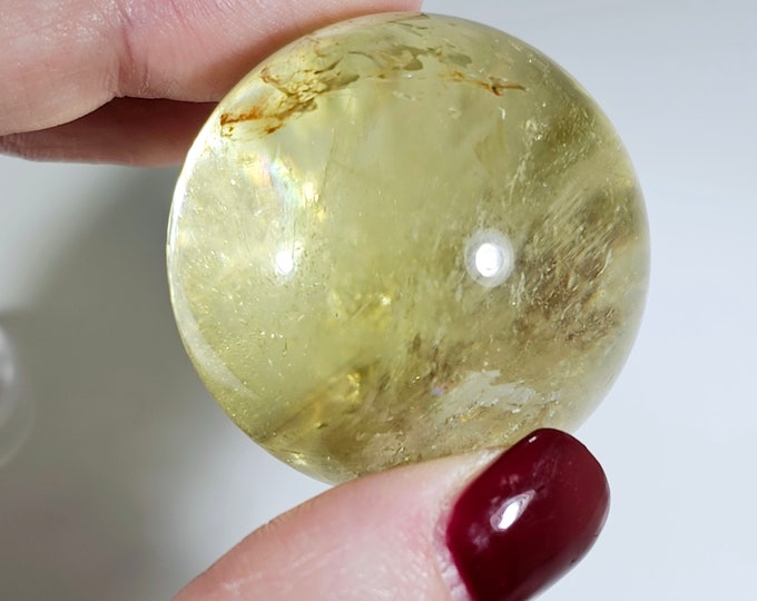 33mm Citrine Sphere