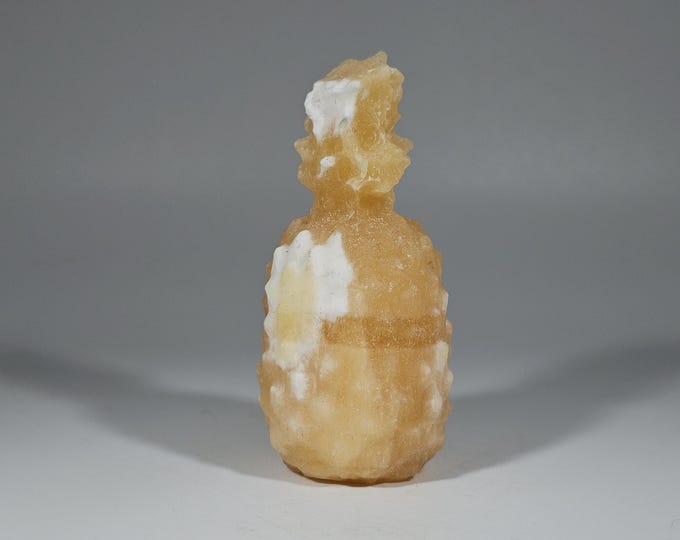 Orange Calcite Pineapple Carving