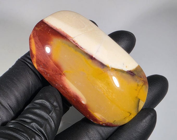 Mookaite Palm Stone