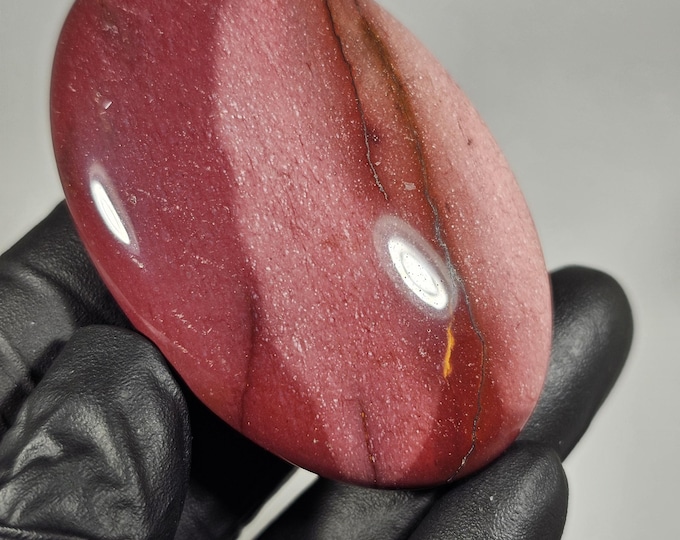 Mookaite Palm Stone